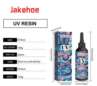 Creative Resin Glue, High Transparency Resin Glue, DIY Hand-made Shadowless Glue, Fast-drying Glue (Option: Creative resin glue)