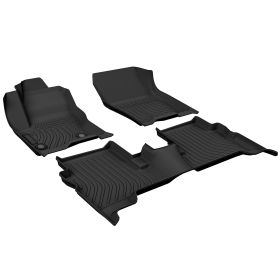 Car Floor Mats For 2013-2019 Ford Escape  2013-2018 C-Max All-Weather (Color: black)