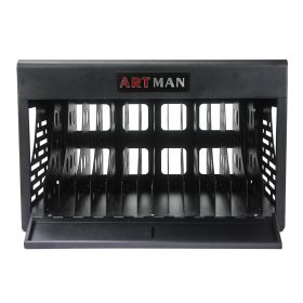 16-slot Charging Cabinet For Laptops, Chromebooks (Color: black)