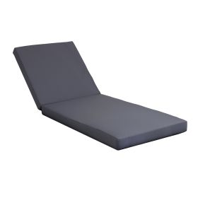 BROADWAY IAN CHAISE LOUNGE CUSHION (Color: dark grey)