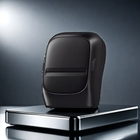 Inkless Label Printer For Office, Convenient Use (Color: black)