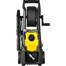 VEVOR Electric Pressure Washer 2000 PSI Max  GPM Power Washer W 30 Ft Hose  5 Quick Connect Nozzles, Foam Cannon, Portable To Clean Patios, Cars, (Option: Default)