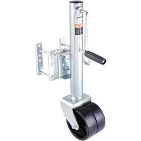 VEVOR Trailer Jack, Boat Trailer Jack 35.3 In, Bolt-on Trailer Tongue Jack Weight Capacity 2000 Lb, With PP Wheel And Handle For Lifting RV Trail (Option: Default)